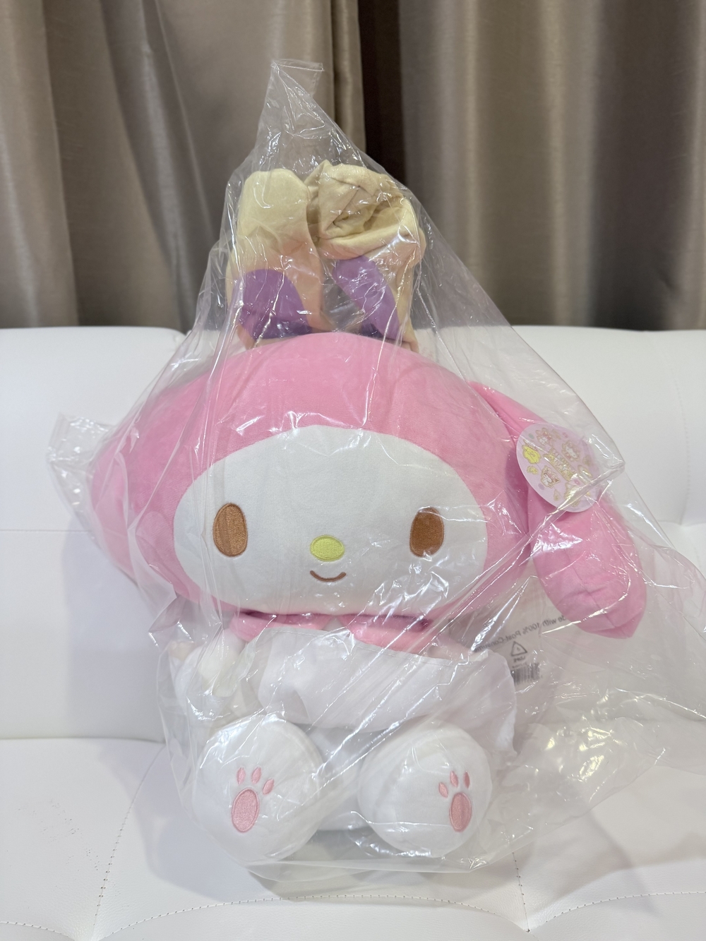 NEW Sanrio® My Melody™ Jumbo 14.5-inch Plush Toy with Easter Bunny Ears